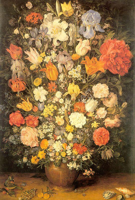 Jan Brueghel Bouquet Sweden oil painting art